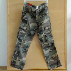 New MOSSIMO SUPLY Men's CAMO  Cargo Pants Camouflage Green  Size 30/30